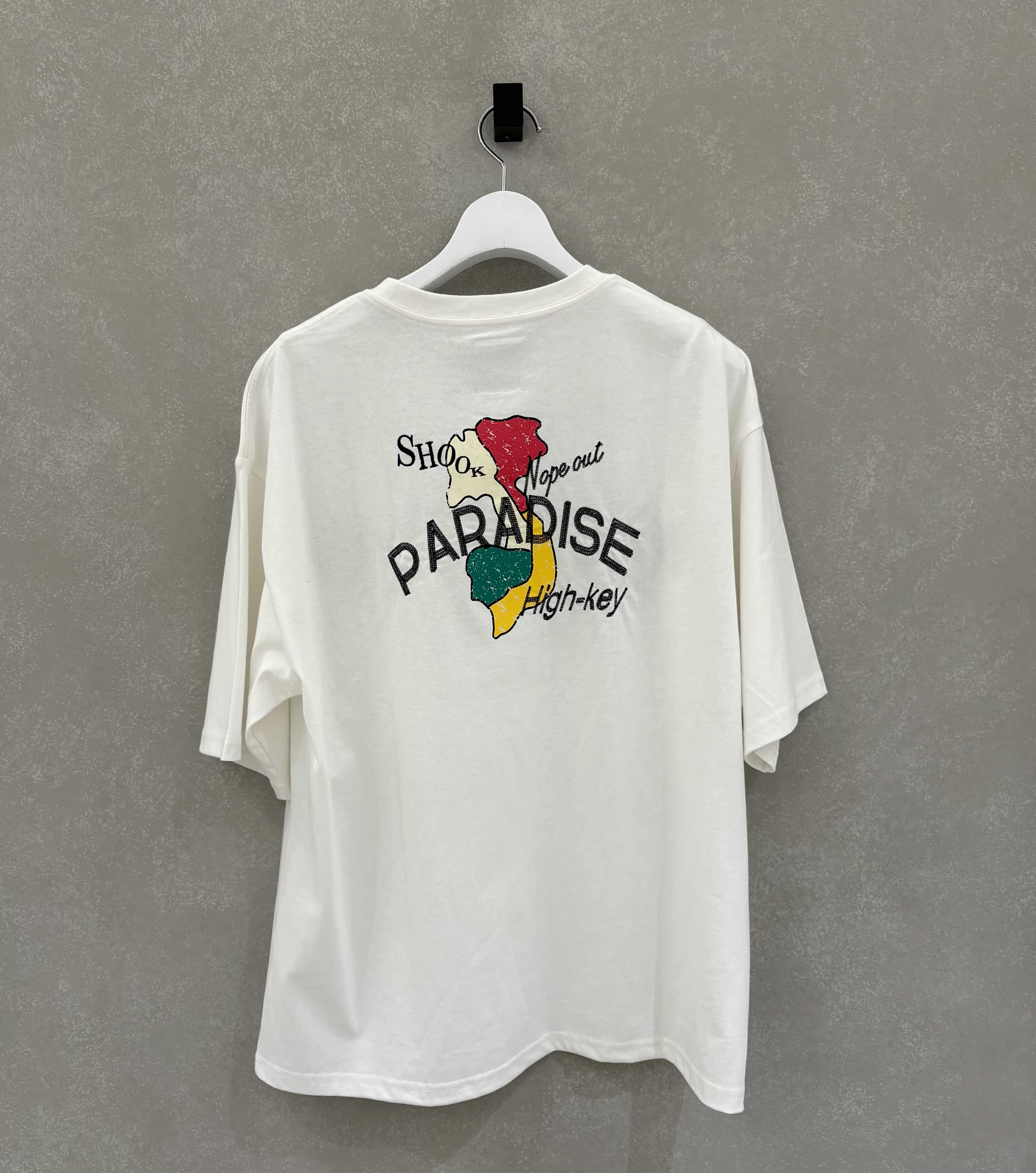 B omnivore/ビーオムニボー/TIGER TEE WHITE M