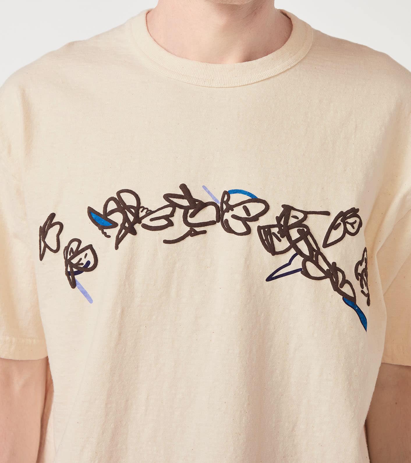 THE NORTH FACE Purple Label/ザ ノースフェイス パープルレーベル/FFFES Graphic Tee Natural M