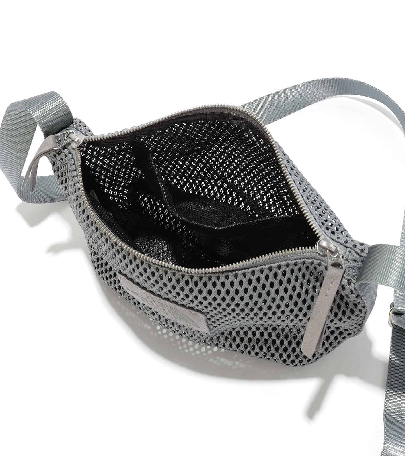 THE NORTH FACE Purple Label/ザ ノースフェイス パープルレーベル/Mesh Field Small Shoulder Bag ショルダーバッグ AH(Asphalt Gray) free
