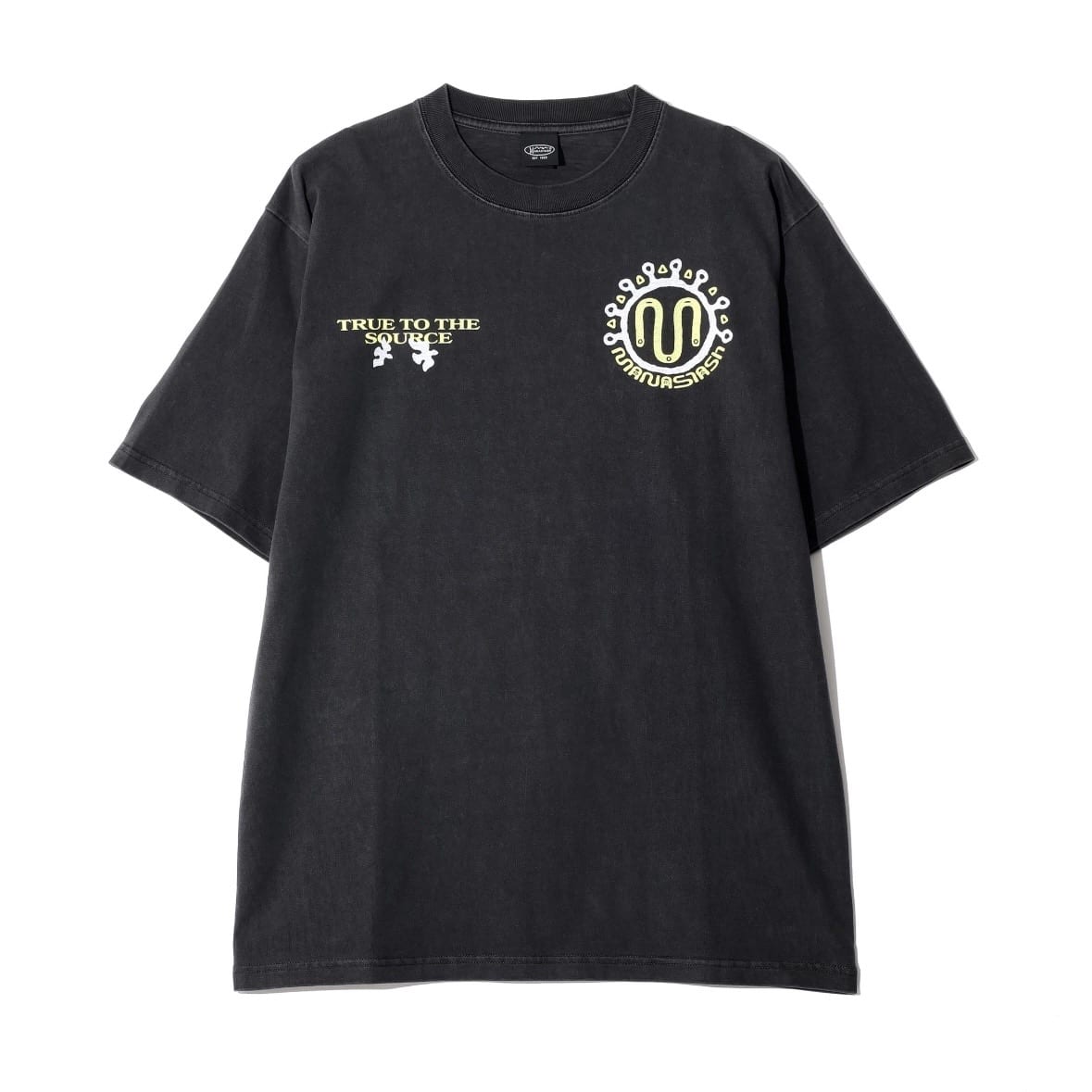 MANASTASH/マナスタッシュ/PUMICE TEE NEON SIGN ブラック S