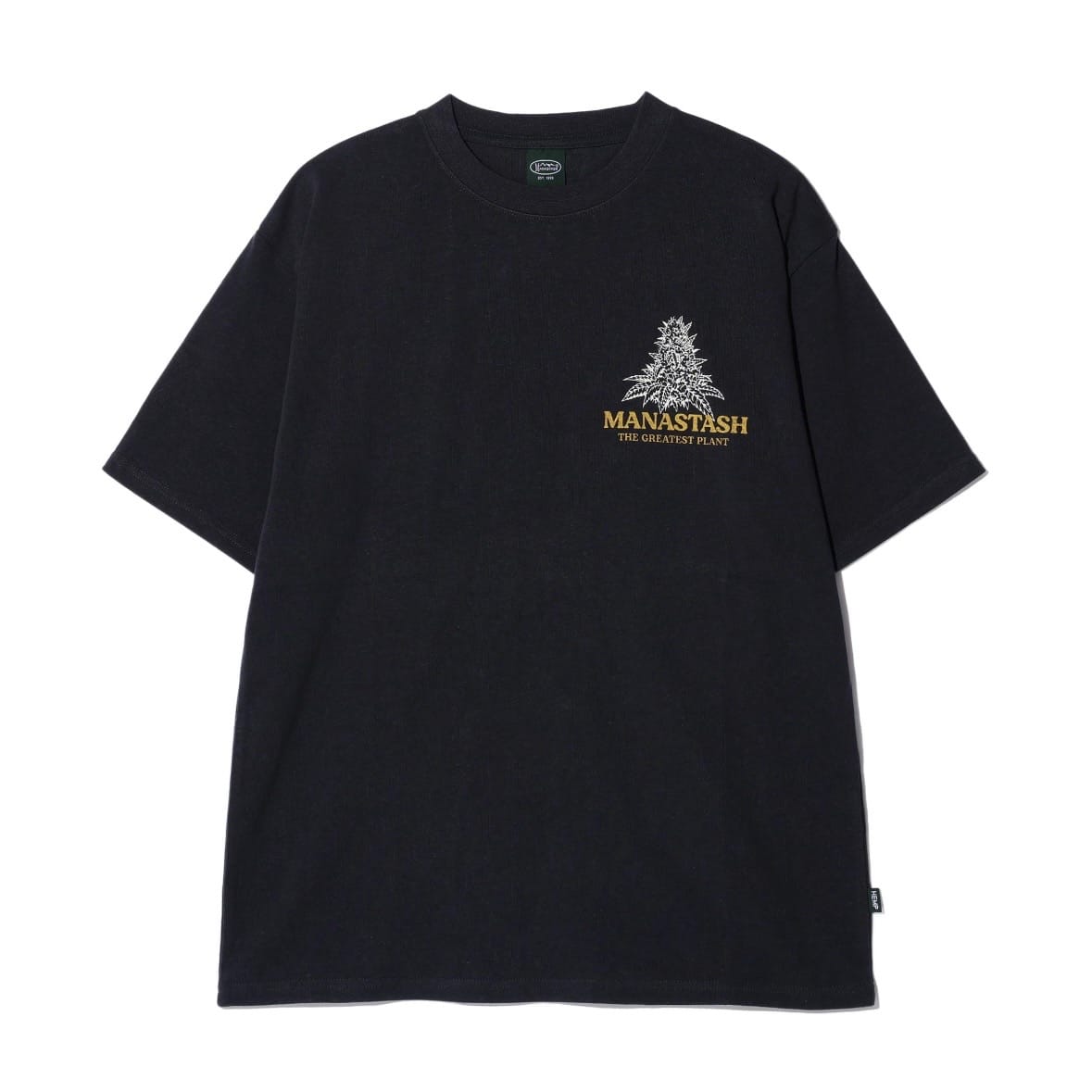 MANASTASH/マナスタッシュ/HEMP TEE TGP ブラック S