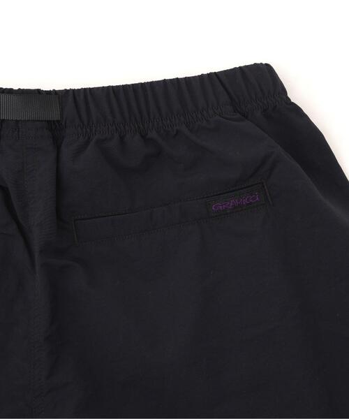 GRAMICCI/グラミチ/別注NYLON TUCK PANTS　別注ナイロンタックパンツ BLACK S