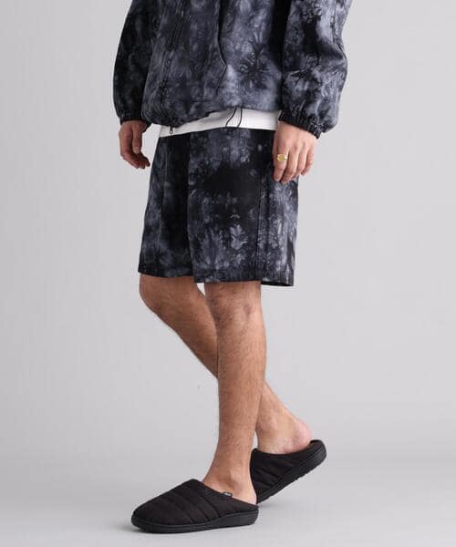 MANASTASH/マナスタッシュ/TIE DYE CHILLIWACK SHORTS ネイビー S