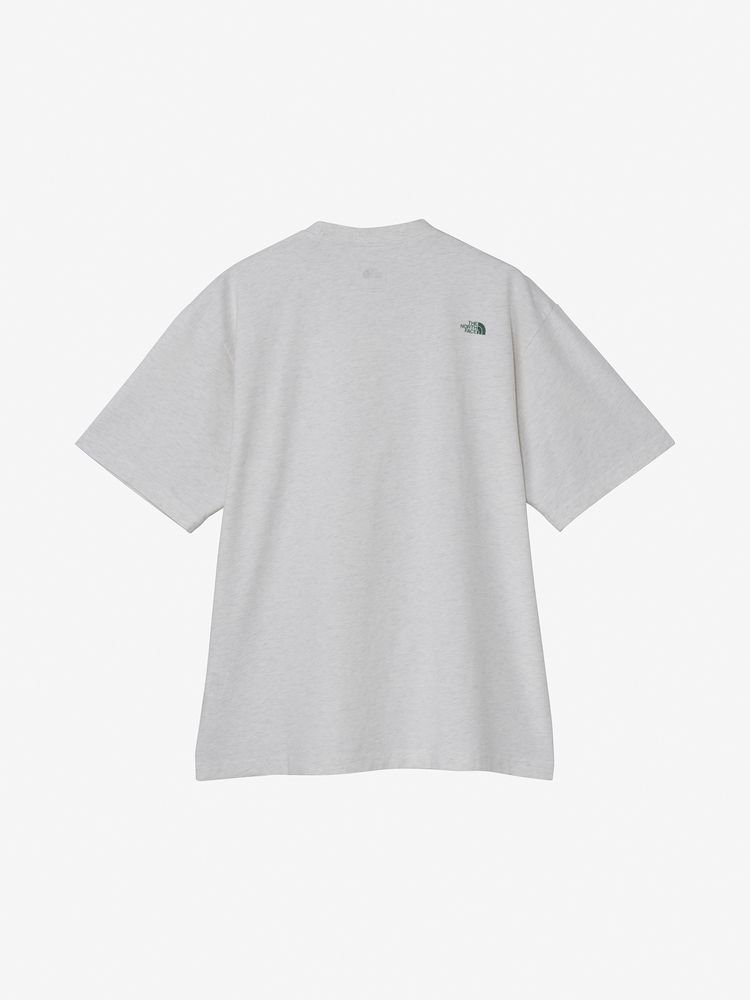 THE NORTH FACE /ザ ノースフェイス/GARスモーラータイポグラフィックショートスリーブティー（ユニセックス） Tシャツ ホワイトミックスグレー M