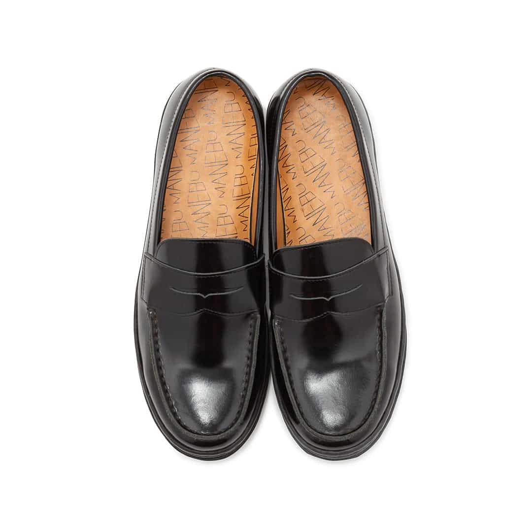 MANEBU/マネブ/VOVO ローファー BLACK 41