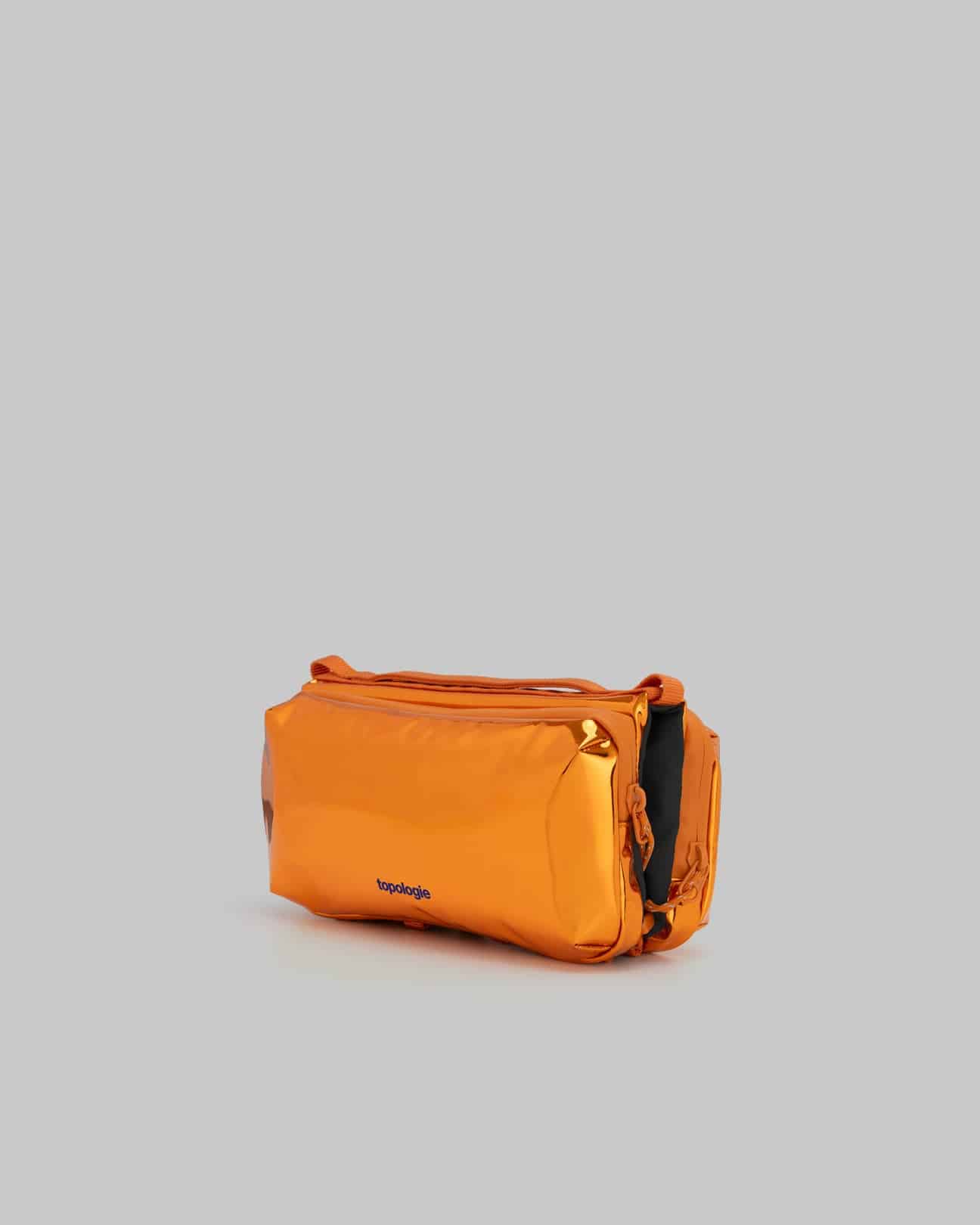 Topologie/トポロジー/Bottle Sacoche Medium（ボトル サコッシュミディアム） Orange Metallic / Mirror Metallic FREE
