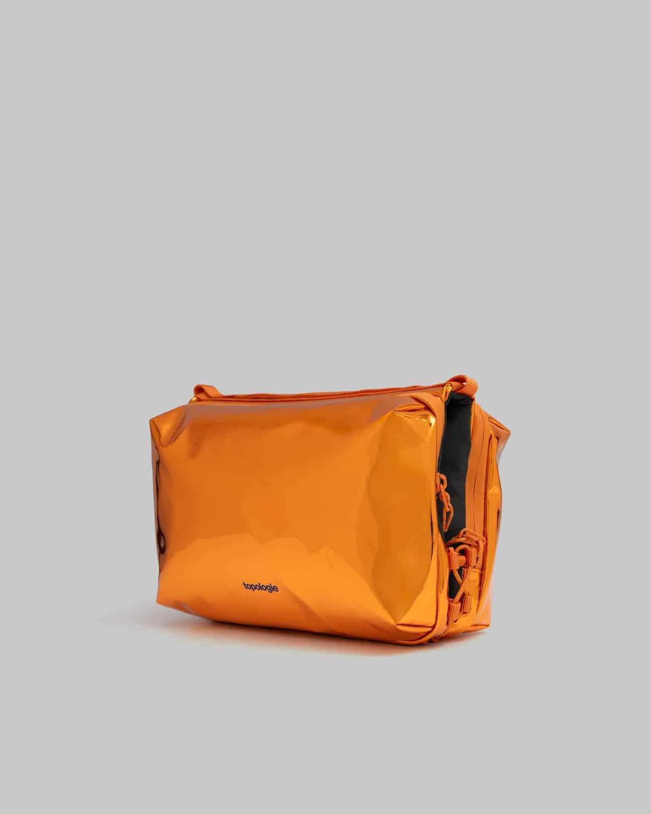 Topologie/トポロジー　Bottle Sacoche Large ボトルサコッシュ ラージ Orange Metallic / Mirror Metallic FREE