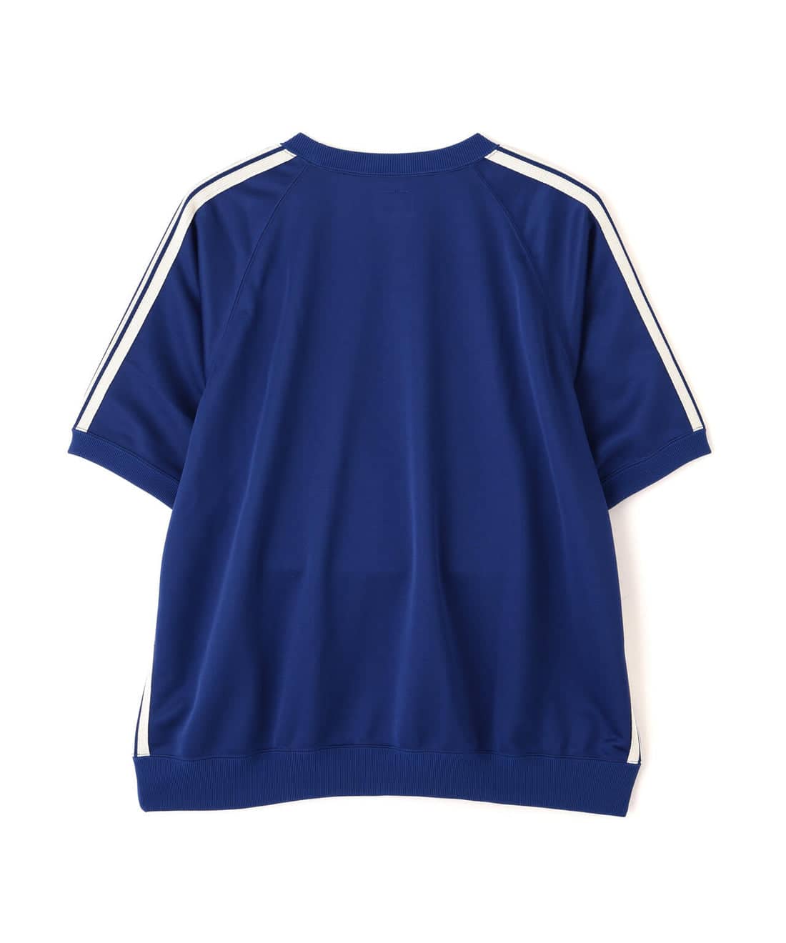 Needles×BEAVER/ニードルズ×ビーバー/別注Track S/S Crew Neck Shirt-Poly Smooth　26SSモデル ROYAL S