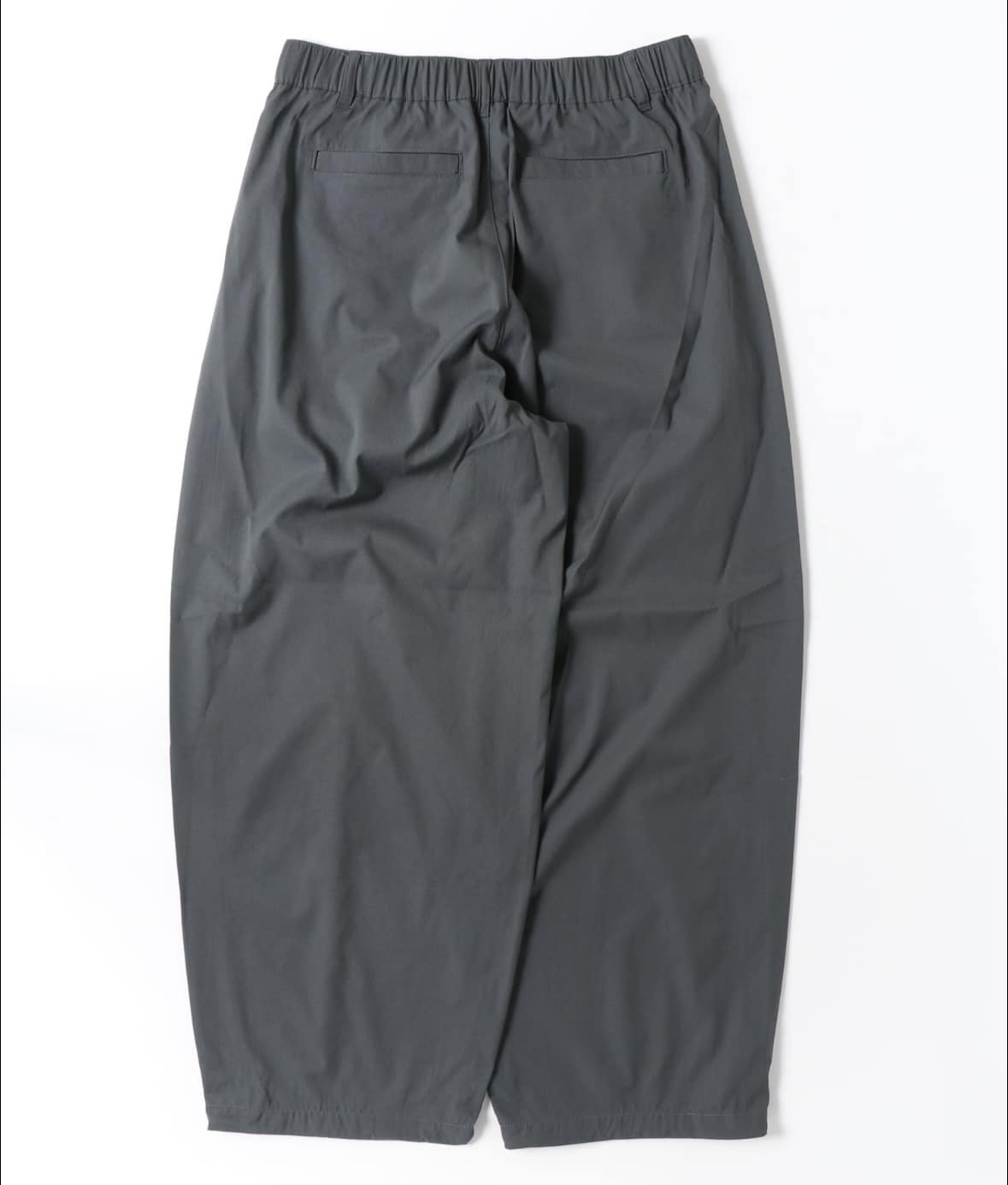 B omnivore/ビーオムニボー/TUCK CURB PANTS タックカーブパンツ(M