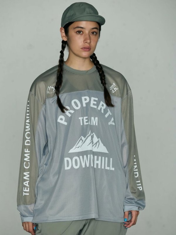 CMF OUTDOOR GARMENT/シーエムエフアウトドアガーメント/BMX TEE メッシュTシャツ ALPHA GREEN M