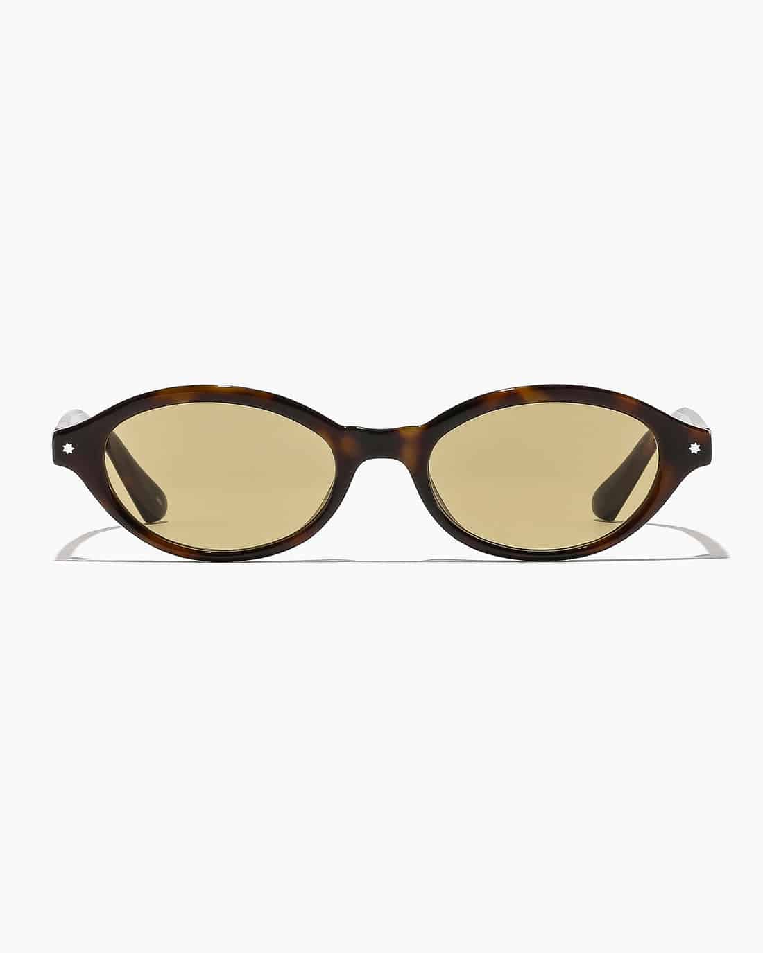 SZADE/エスザーデ/nolan ; mustard tortoiseshell / caper サングラス mustard tortoiseshell / caper FREE