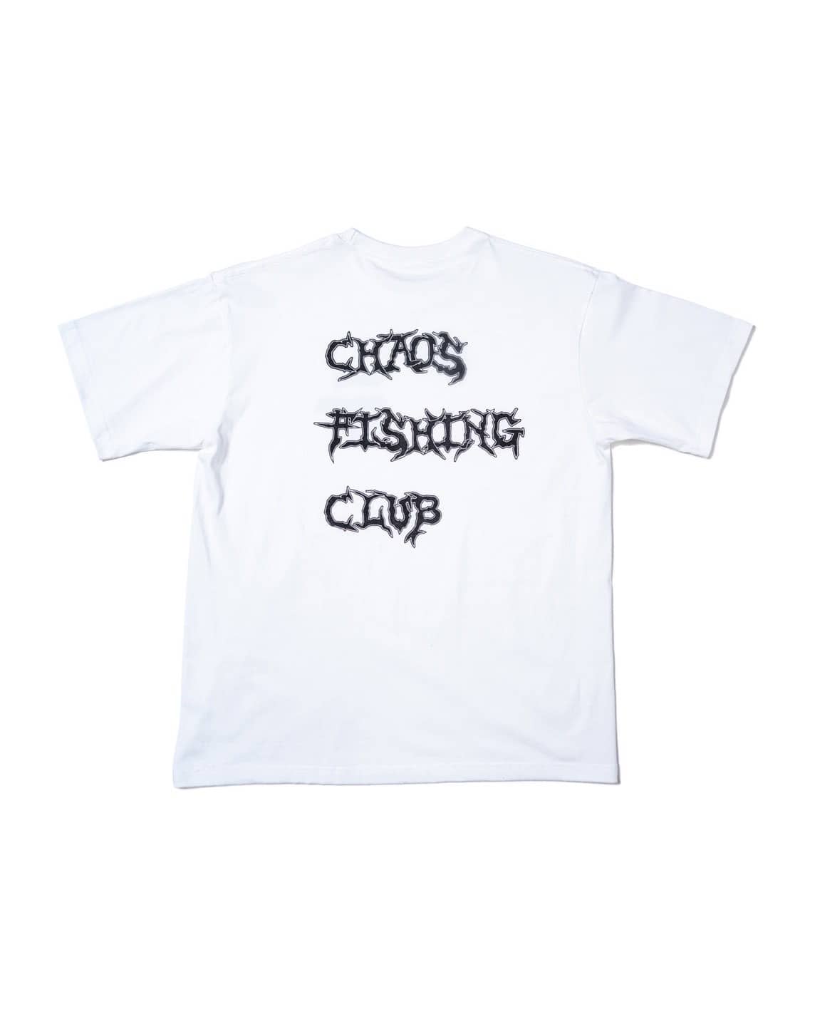 sky**　新品chaos カオス★ハーヴィーTシャツ★ホワイト CHAOS FISHING CLUB/カオスフィッシングクラブ/Tooth T-Shirt S/S(M