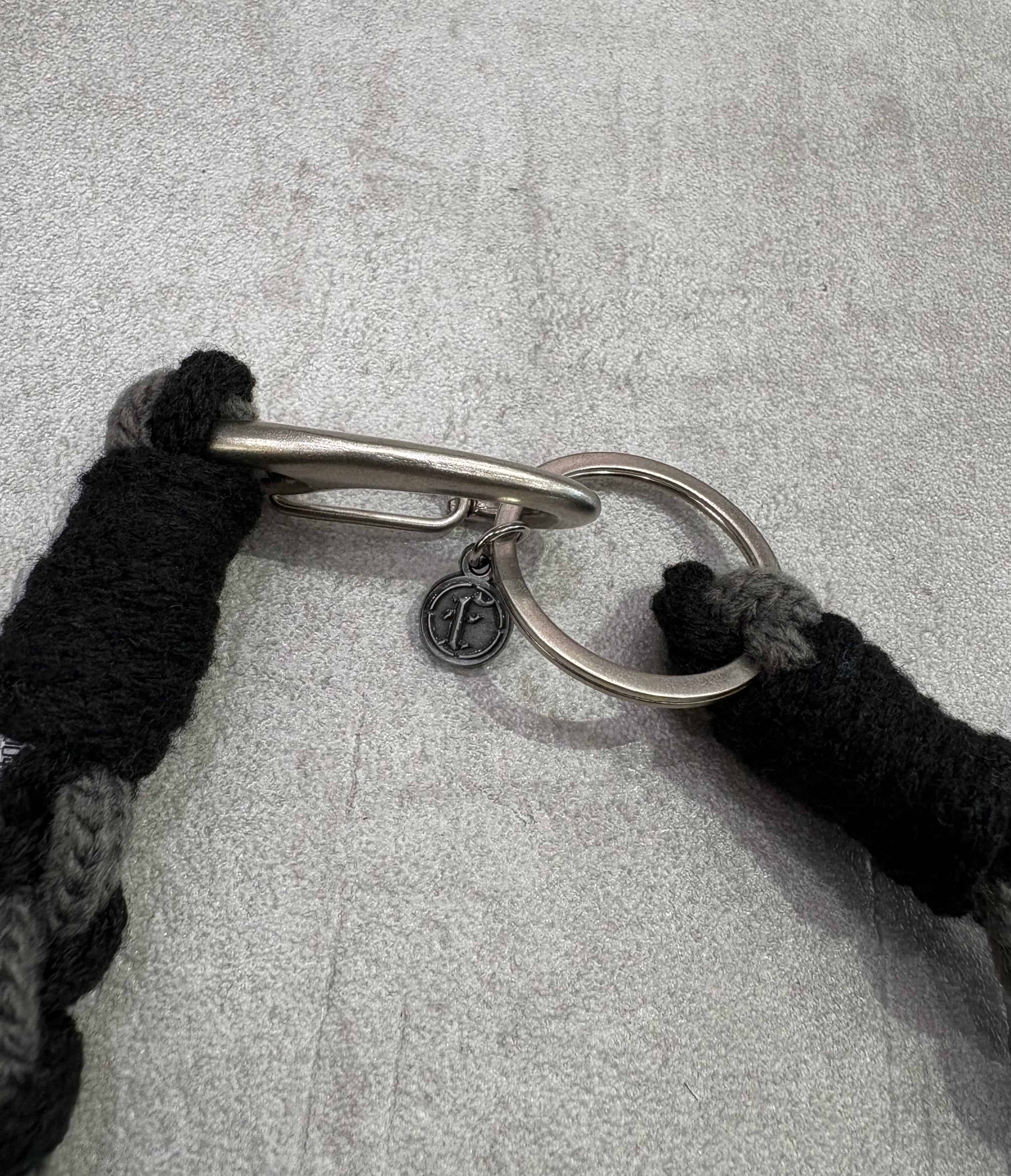FAF/エフエーエフ(Fake As Flowers/フェイクアスフラワーズ)/Pearl Cord パールコード　ウォレットチェーン BLACK FREE