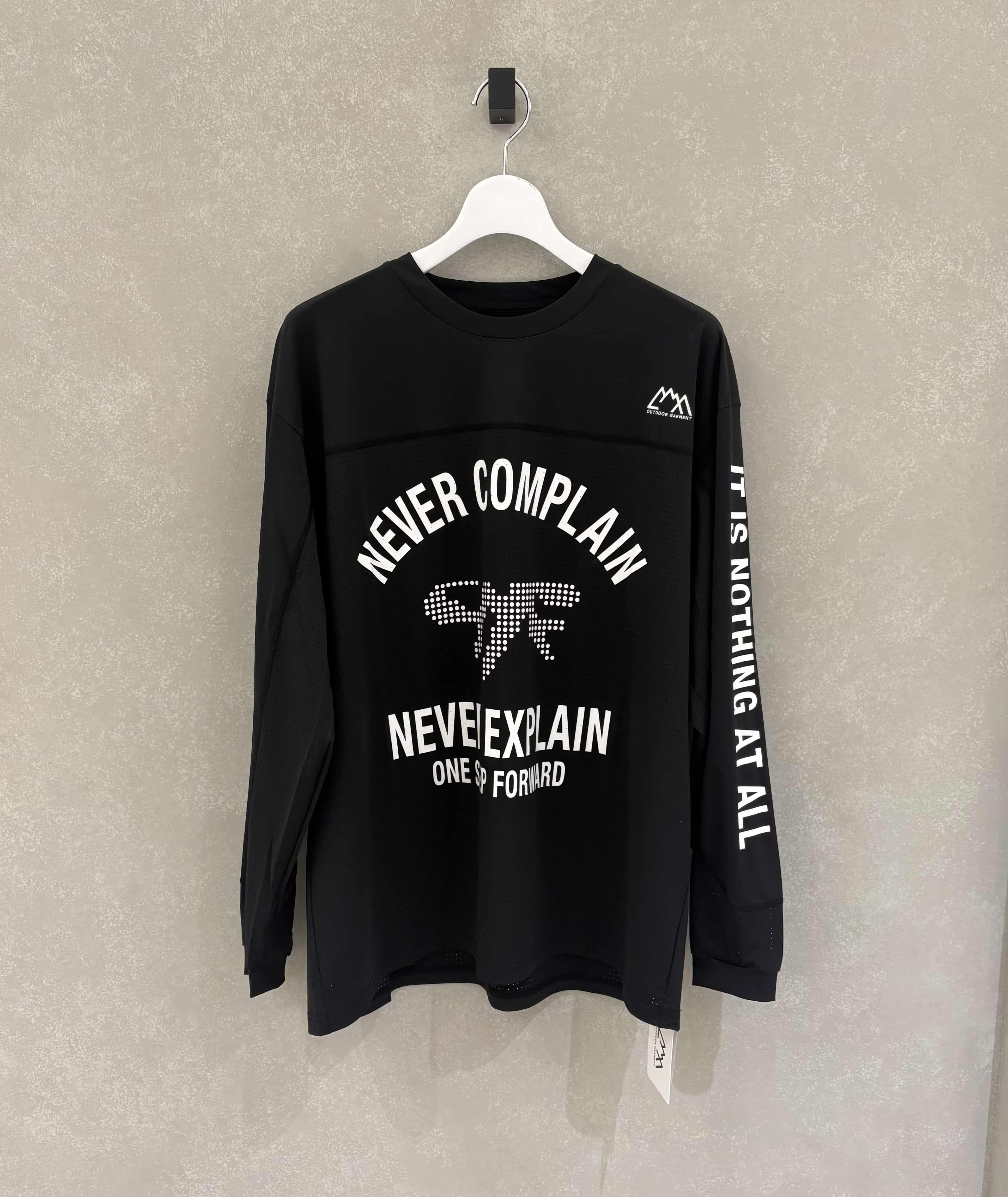 CMF OUTDOOR GARMENT/シーエムエフアウトドアガーメント/BMX TEE CMF2602-C11 BLACK M