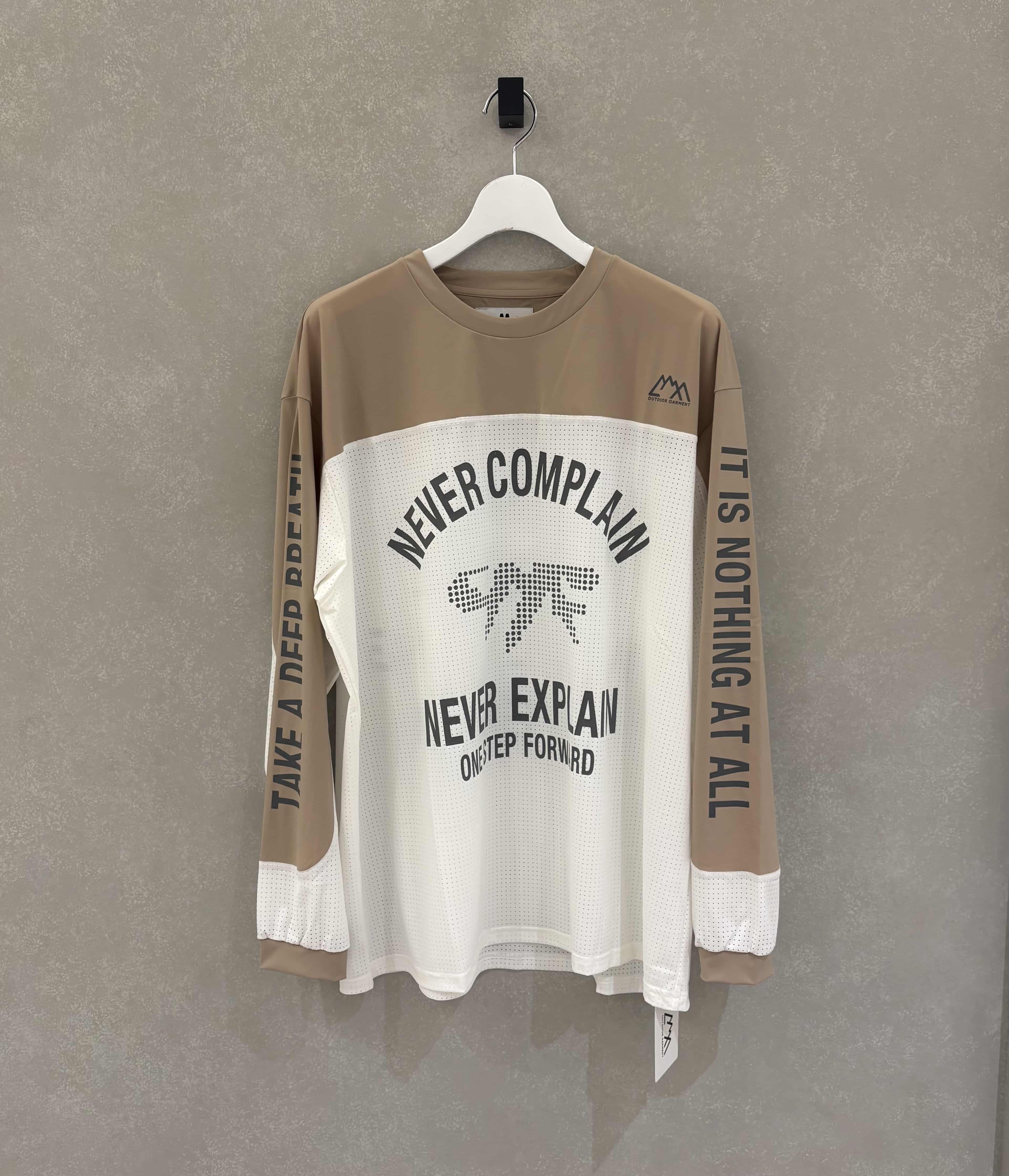 CMF OUTDOOR GARMENT/シーエムエフアウトドアガーメント/BMX TEE CMF2602-C11 BEIGE M