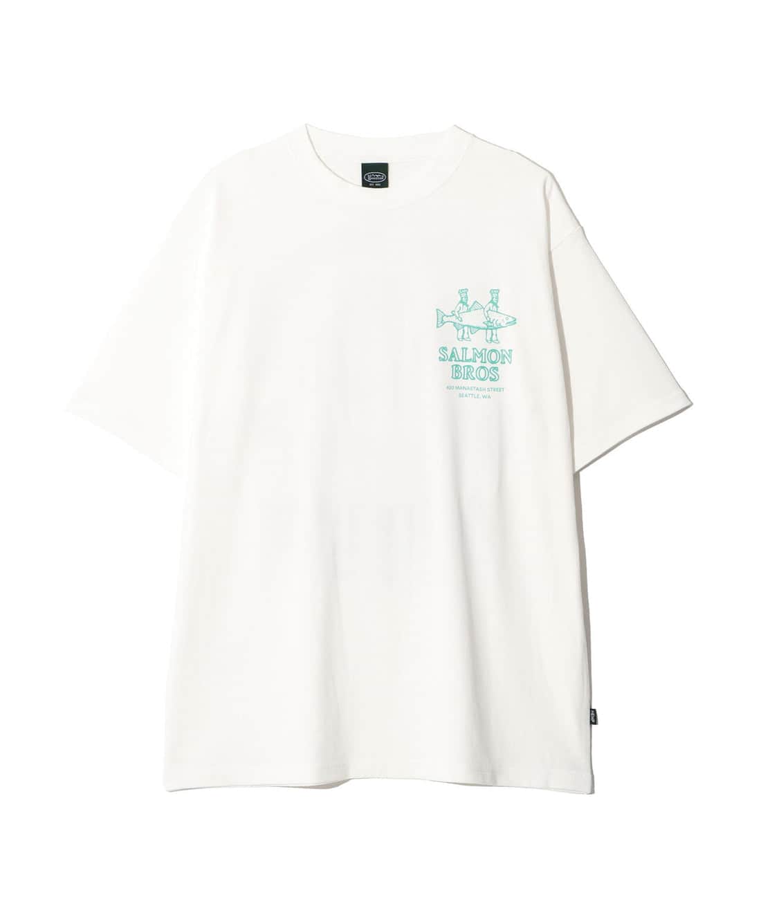 MANASTASH/マナスタッシュ/SALMON HEMP TEE ホワイト S