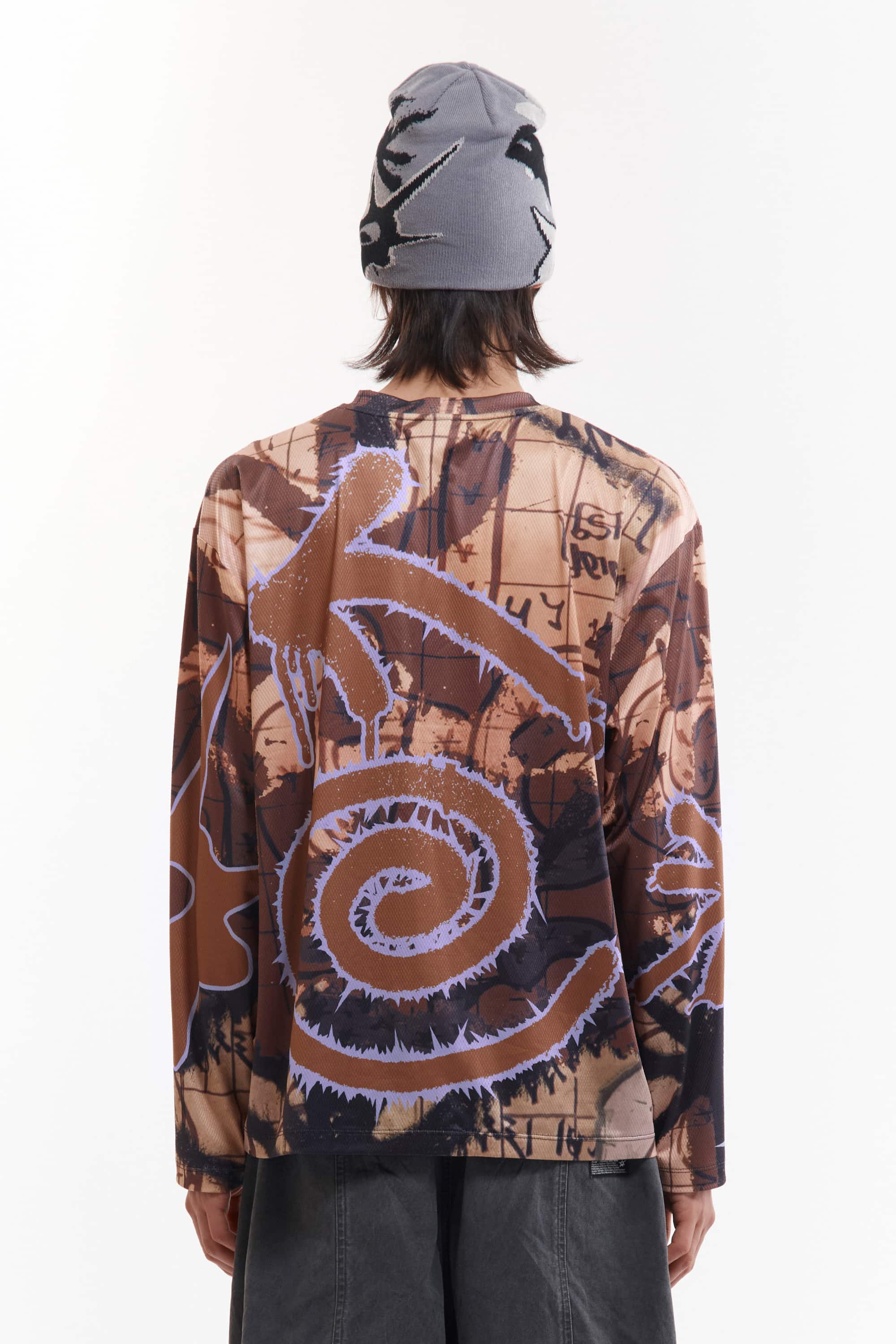 P.A.M.(Perks And Mini)/パム(パークスアンドミニ)/PATINA LS MESH TOP  ロングスリーブメッシュトップ MULTI M