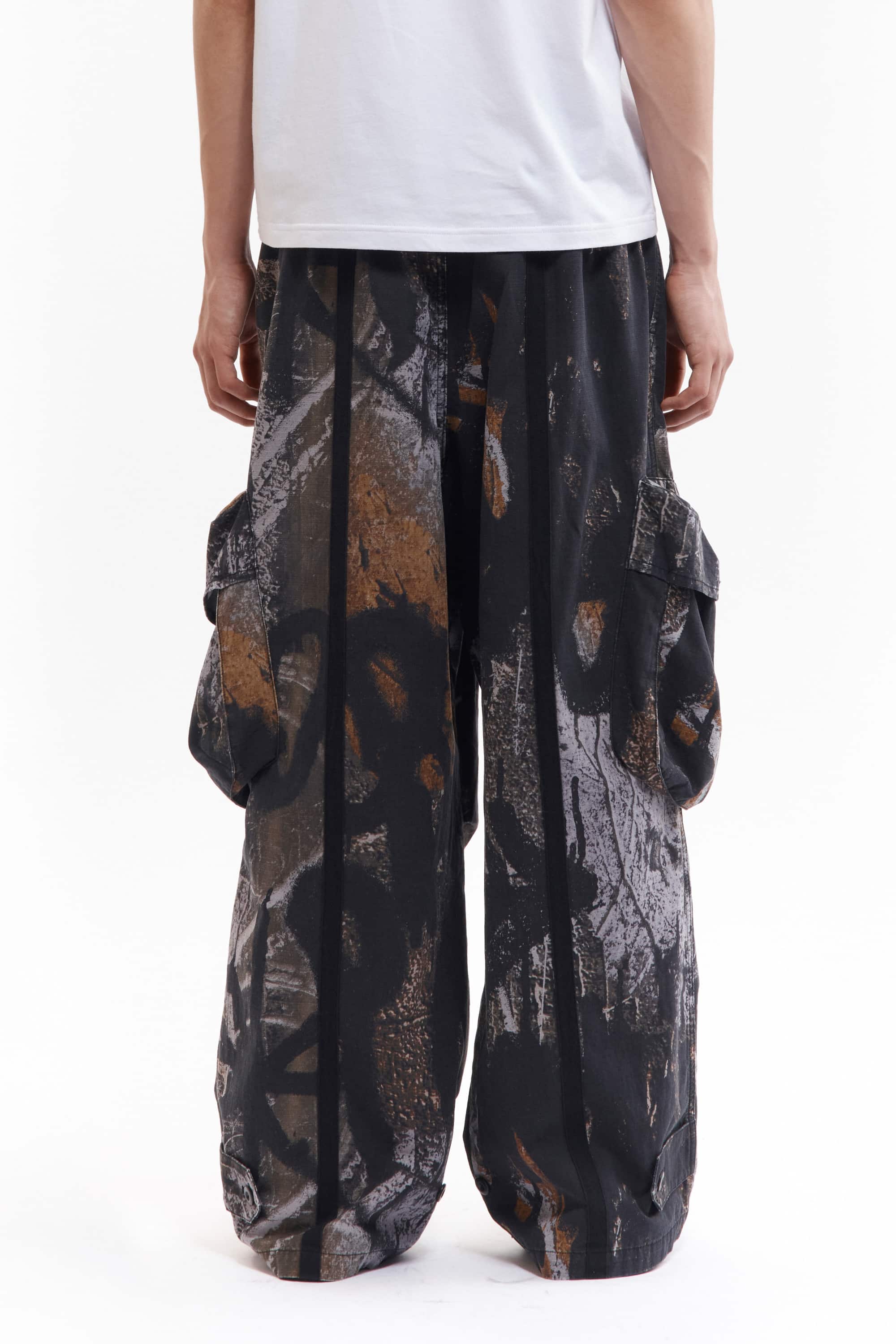 P.A.M.(Perks And Mini)/パム(パークスアンドミニ)/MURUS PRINT CHOW PANT SHADOWS S