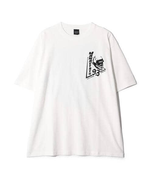 MANASTASH/マナスタッシュ/PUMICE TEE RAD RIDE ホワイト S