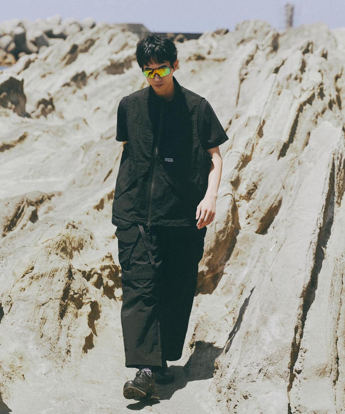 CMF OUTDOOR GARMENT/シーエムエフ アウトドアガーメント　別注 CARGO PANTS ブラック M