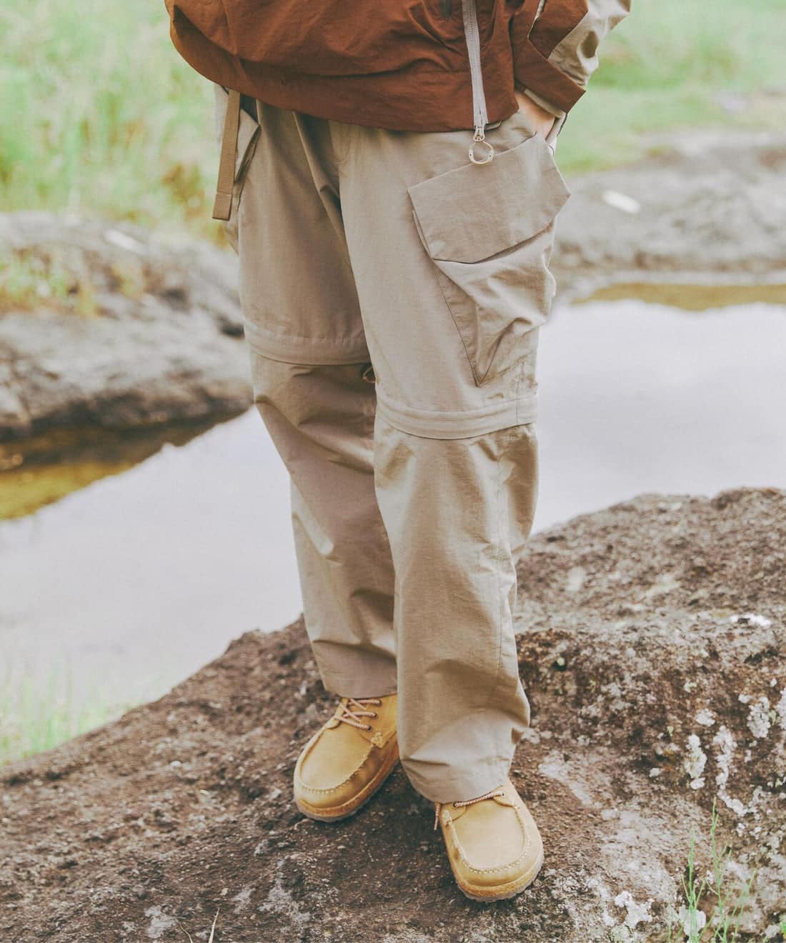 CMF OUTDOOR GARMENT/シーエムエフ アウトドアガーメント　別注 CARGO PANTS ベージュ M