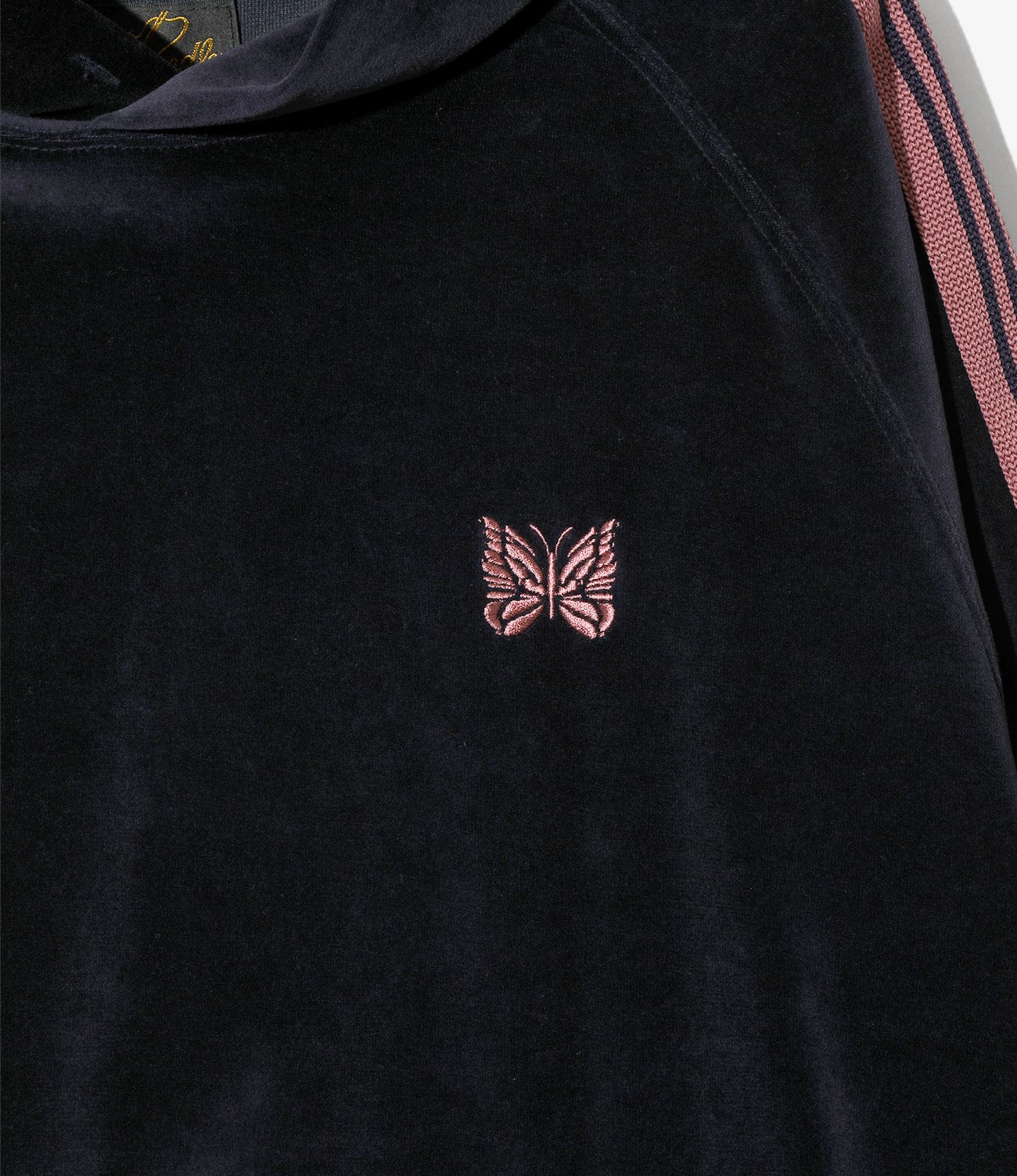 NEEDLES/ニードルズ/TRACK HOODY - C/PE VELOUR トラックフーディベロア NAVY M