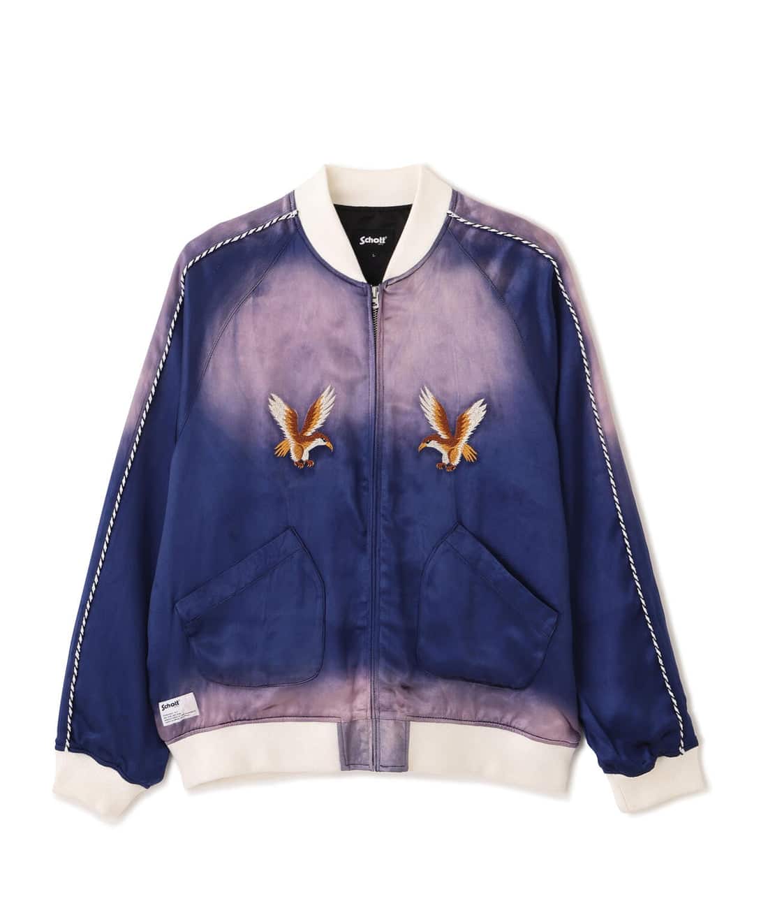Schott/ショット/RAYON SUKA JKT/レーヨン スカジャン ネイビー M