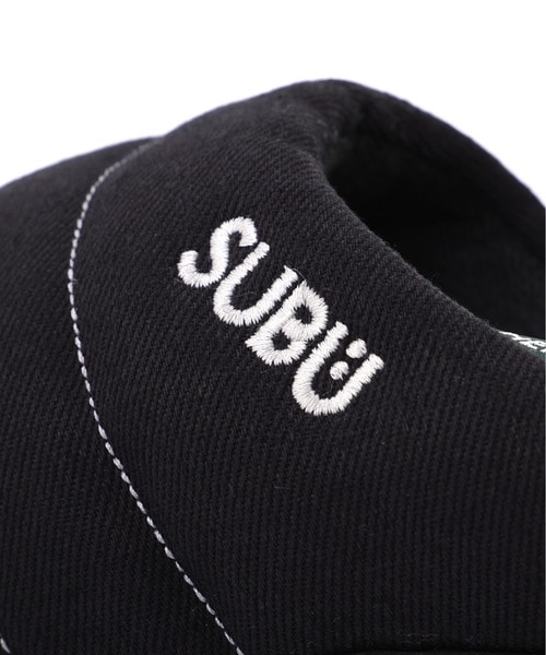 SUBU×MANASTASH/スブ×マナスタッシュ/SUBU x MANASTASH HEMP EMB SANDAL サンダル ブラック 0