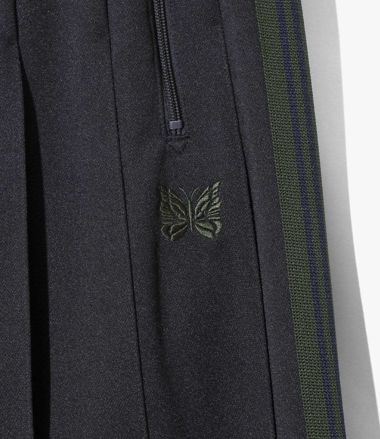 NEEDLES/ニードルズ/PLEATED TRACK SKIRT - POLY SMOOTH トラックスカート NAVY 1