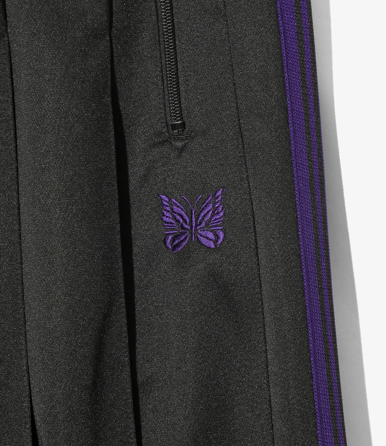 NEEDLES/ニードルズ/PLEATED TRACK SKIRT - POLY SMOOTH トラックスカート BLACK 1