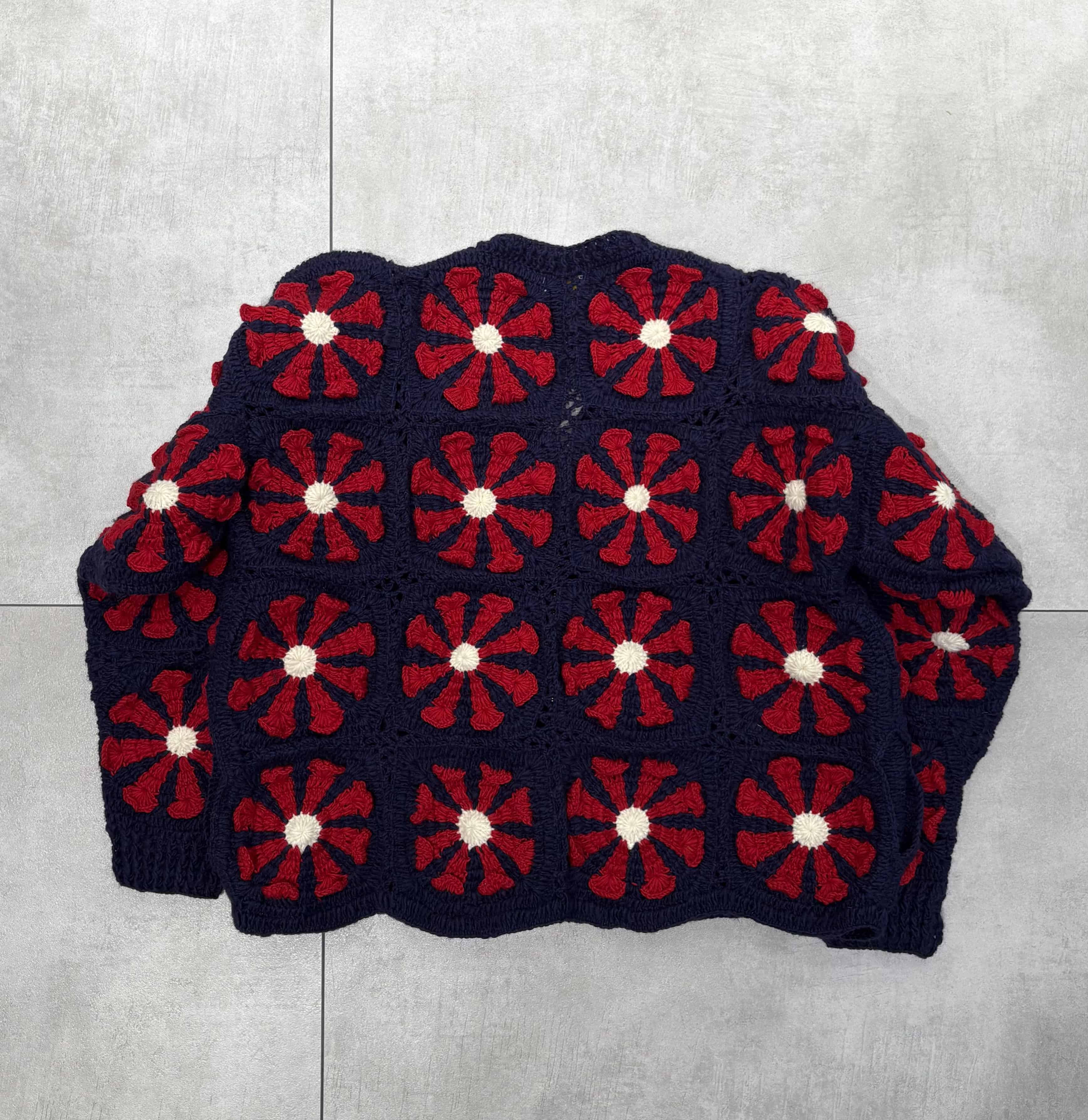 MacMahon Knitting Mills /マクマホンニッティングミルズ/V Neck Zip Cardigan - Squa NAVY FREE