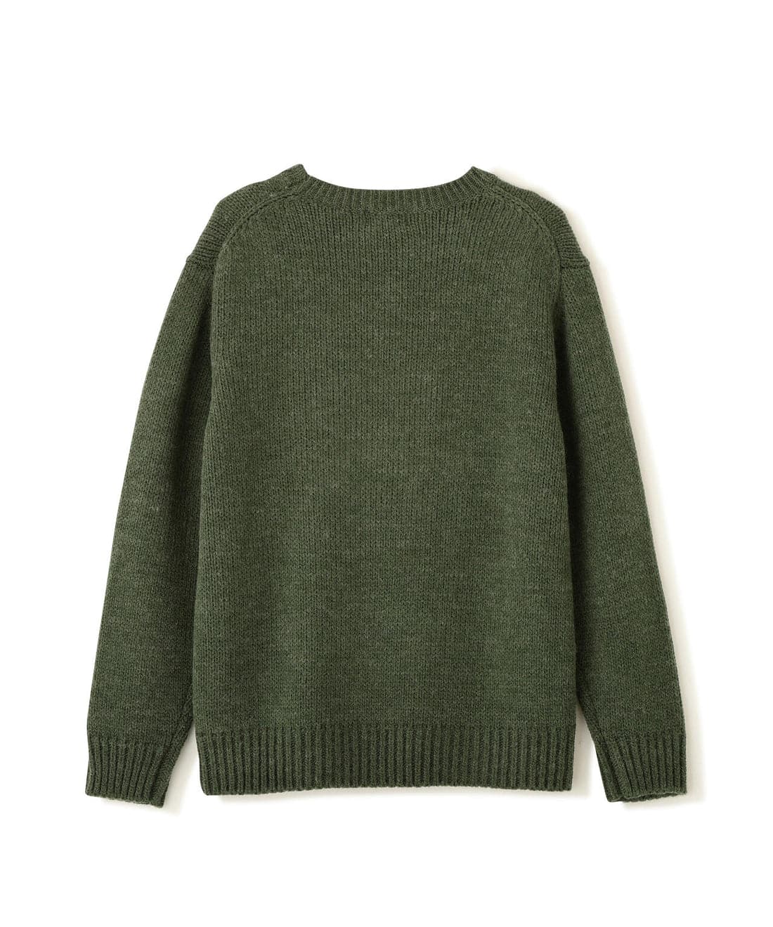 Schott/ショット/CREW KNIT FACE TIGER/クルー ニット フェイス タイガー グリーン M
