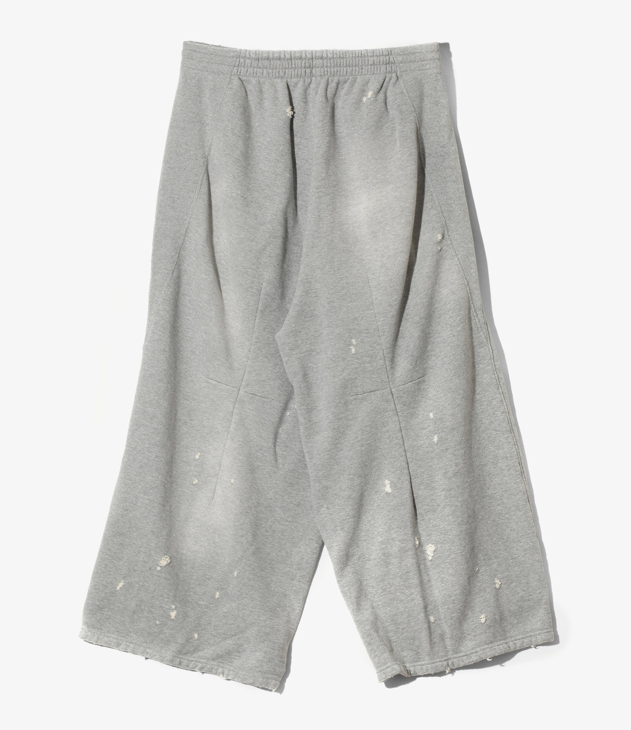 NEEDLES/ニードルズ/DECONSTRUCTED H.D. SWEAT PANT ヒザデルスウェットパンツ H.GRAY XS