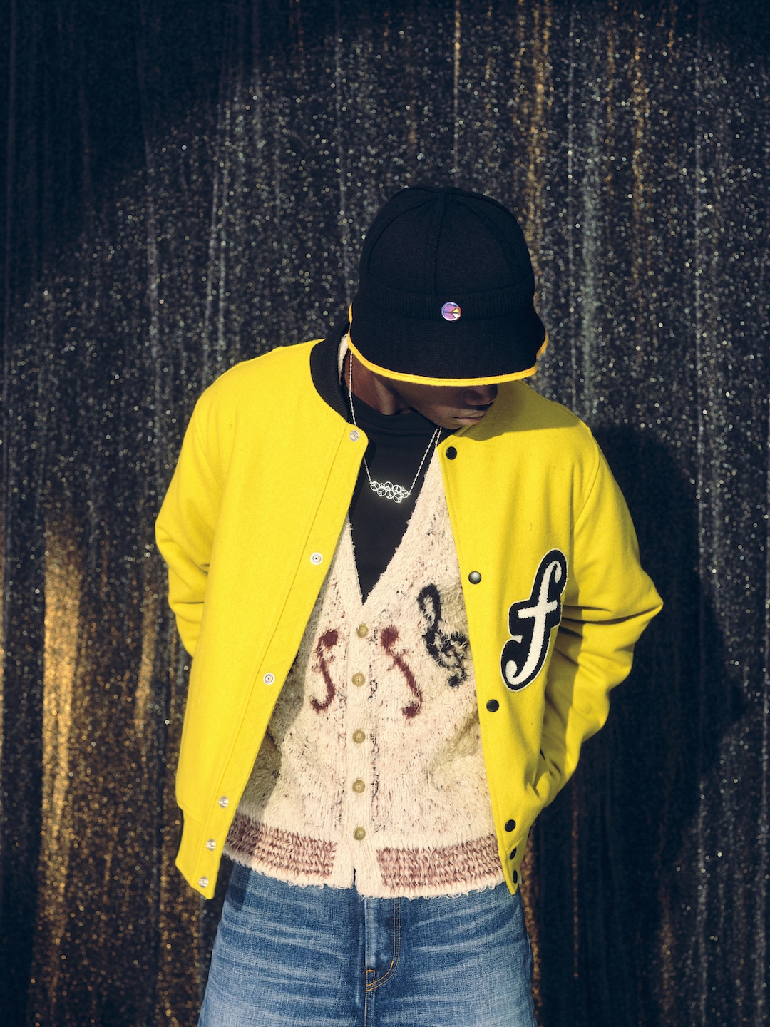 FAF/エフエーエフ/Wool Stadium Jacket(2 YELLOW)｜ ビーバー｜池袋 ...