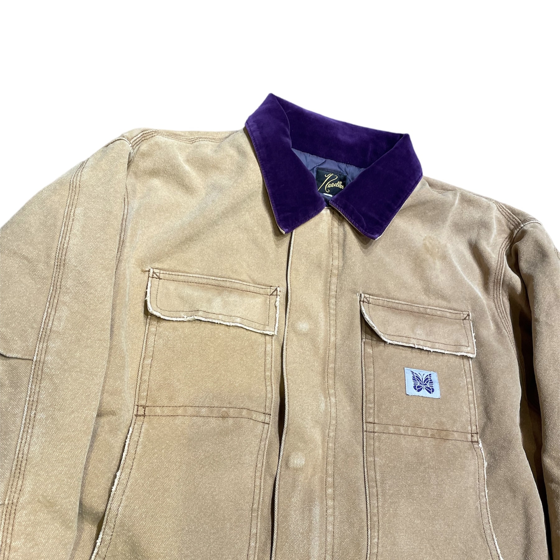 NEEDLES/ニードルス/LUMBERJACK COAT - 16OZ COTTON CANVAS(S ベージュ