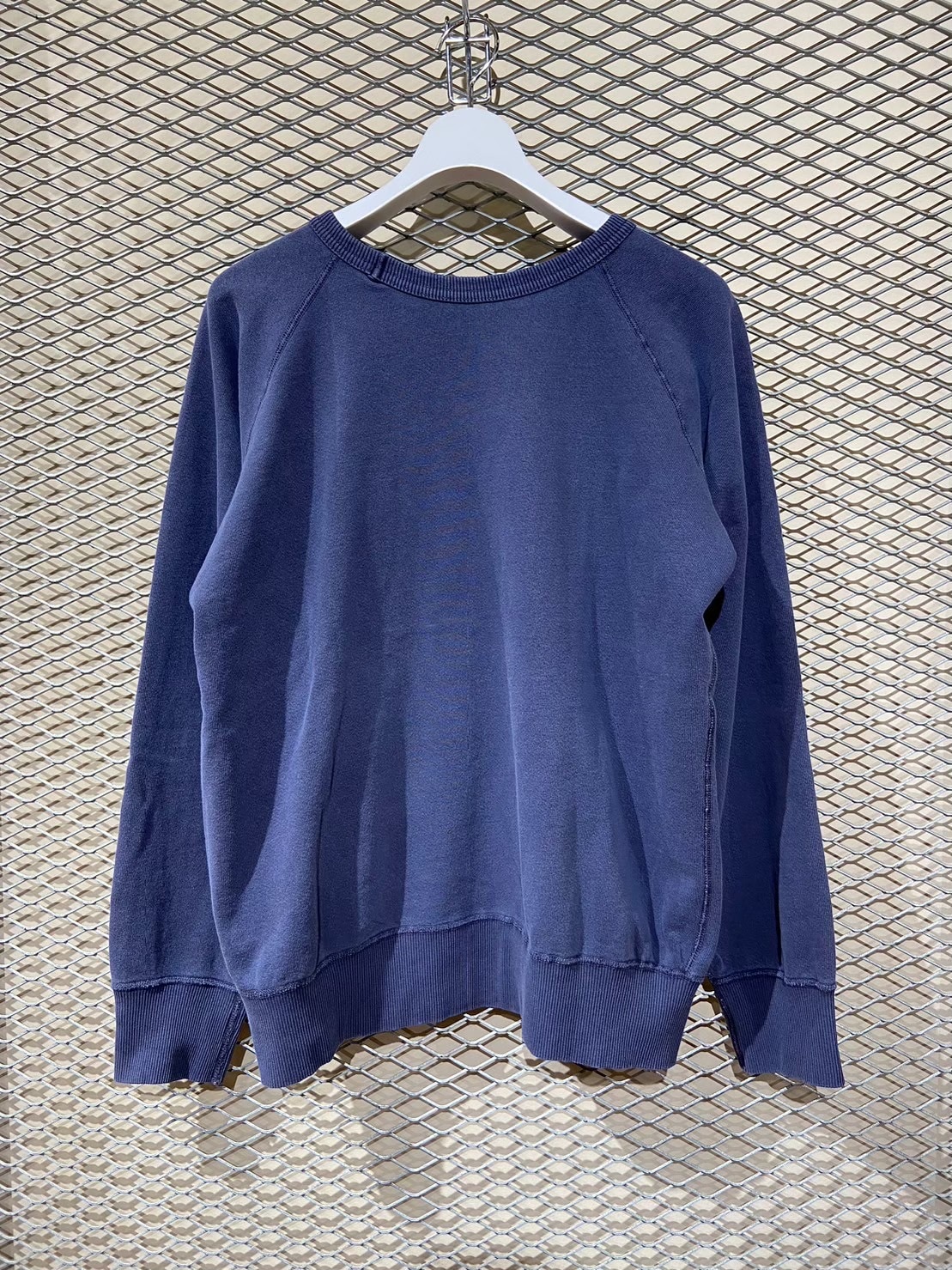 Mixta/ミクスタ　'URSUS ARCTOS' CREW NECK SWEAT RAGRAN Night Ocean XS