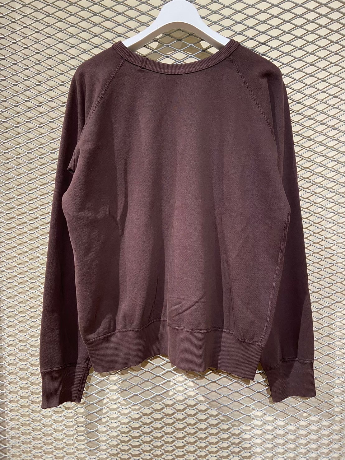 Mixta/ミクスタ　'URSUS ARCTOS' CREW NECK SWEAT RAGRAN Chocolate XS