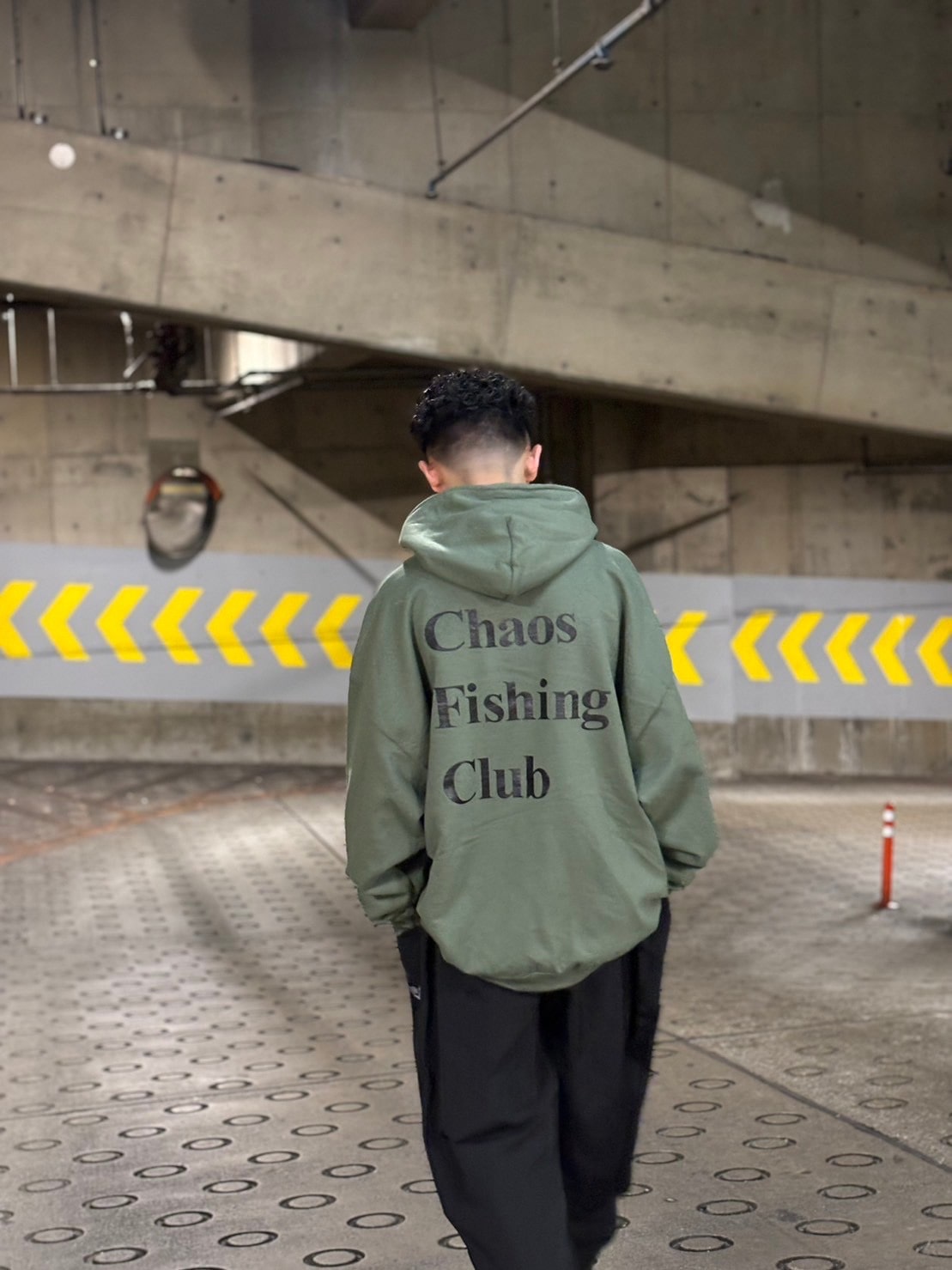 Chaos Fishing Club/カオスフィッシングクラブ/別注EXCLUSIVE PARKA GREEN M