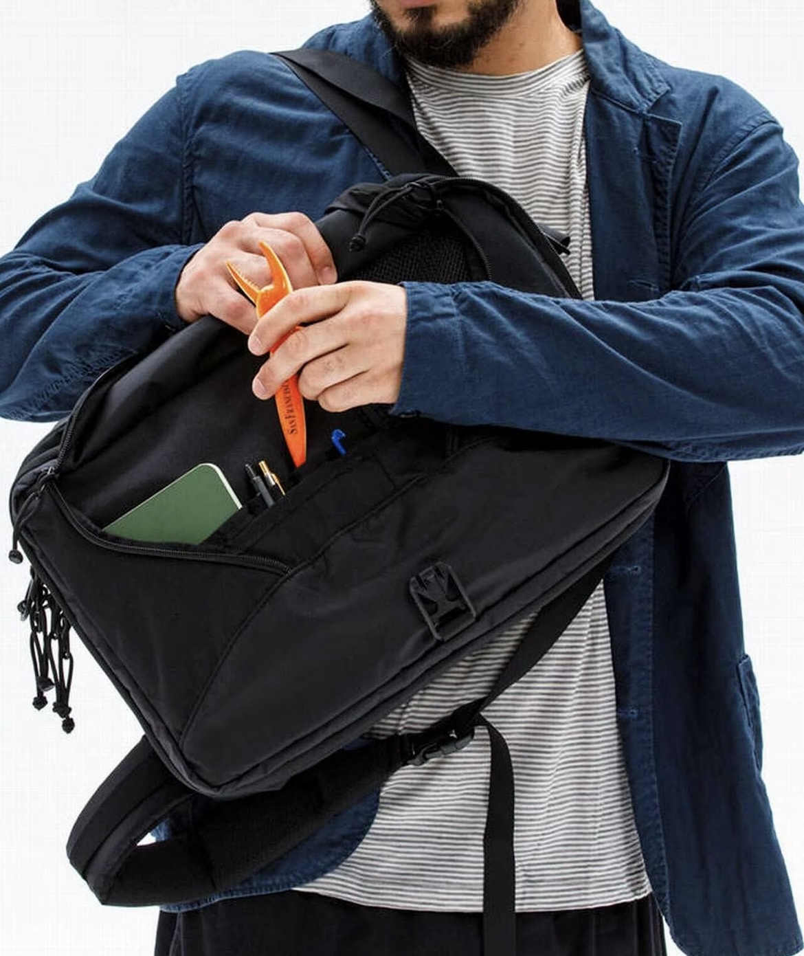 MYSTERYRANCH/ミステリーランチ　3 WAY 'CRAZY BLACK' BLACK FREE