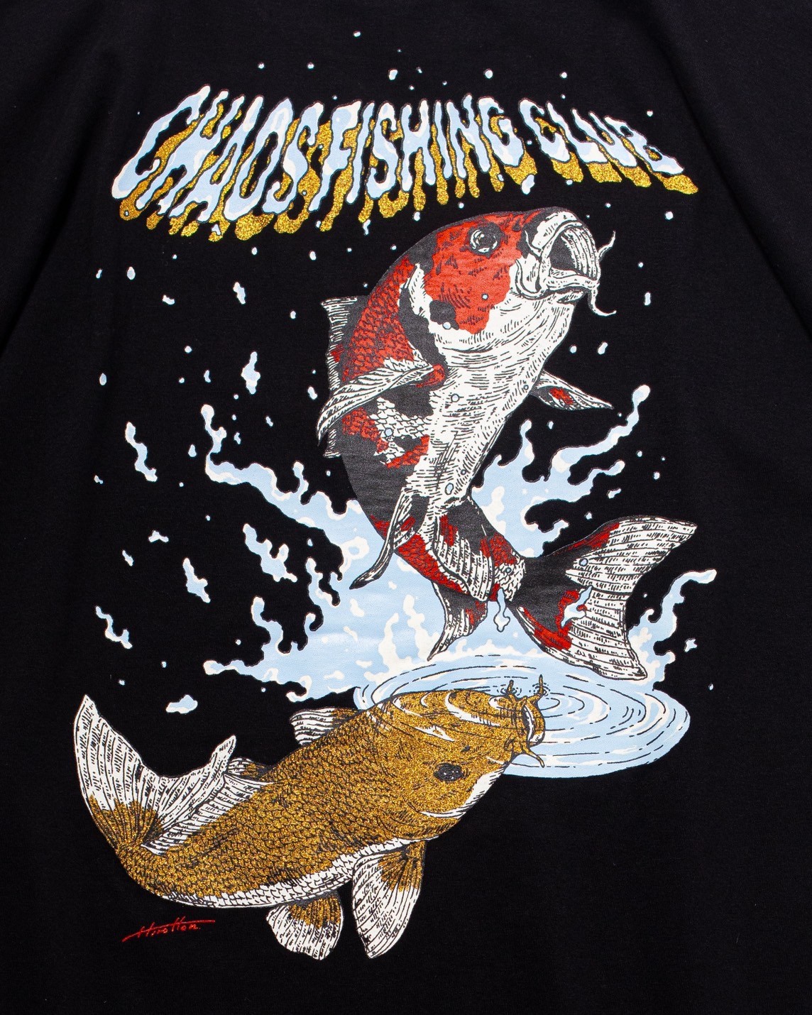 CHAOS FISHING CLUB/カオスフィッシングクラブ/NISHIKI CREW NECK T-SHIRT