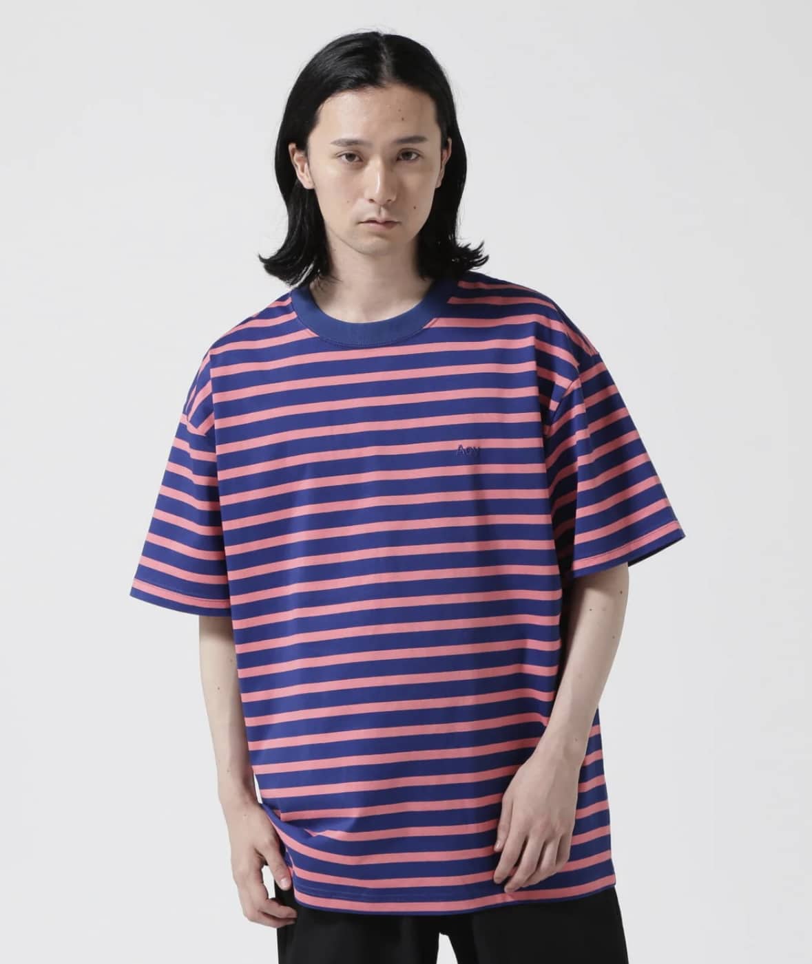 Acy/エイシー/SS BORDER TEE BLUE 2