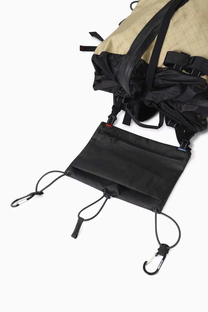 and wander/アンドワンダー/ECOPAK 30Lbackpack BEIGE Free