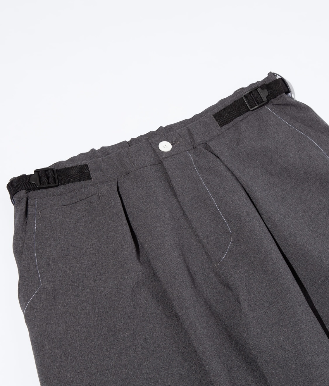 F/CE./エフシーイー/BALLOON CROPPED TROUSERS GRAY S
