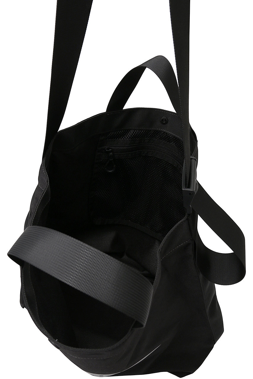 and wander/アンドワンダー/recycle OX tote bag black F(25L)