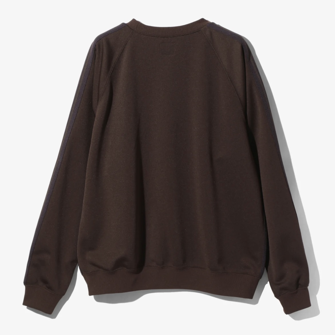 NEEDLES/ニードルズ/TRACK CREW NECK SHIRT - POLY SMOOTH-24AW-(L D.BROWN)｜  ビーバー｜池袋PARCO | ONLINE PARCO（オンラインパルコ）