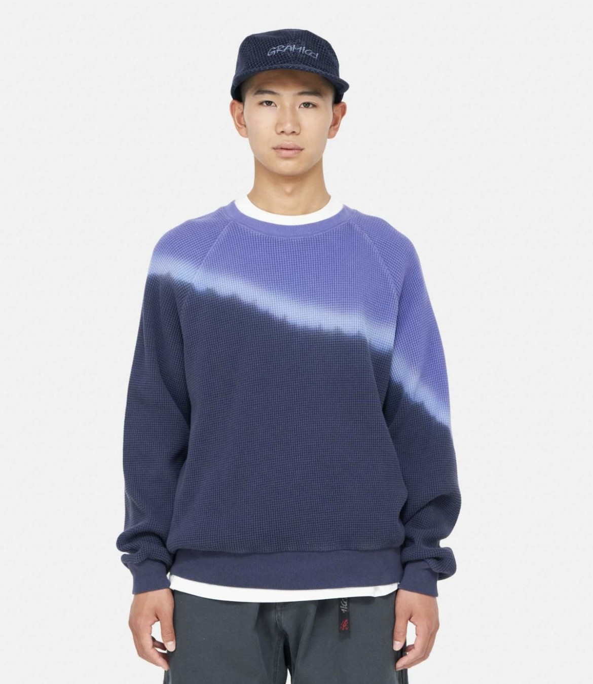 GRAMICCI/グラミチ/WAFFLE CREW | ワッフルクルー GRADIENT DYE M