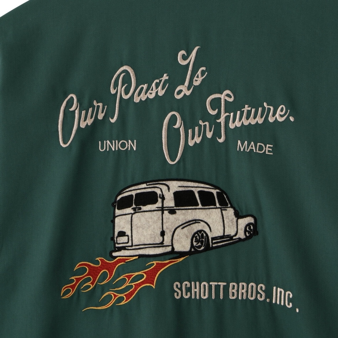 Schott/ショット/VIETNAM JACKET OUR FEATHER IS OUR PAST/ベトナム ジャケット アワーフェザーイズアワーパスト GREEN M