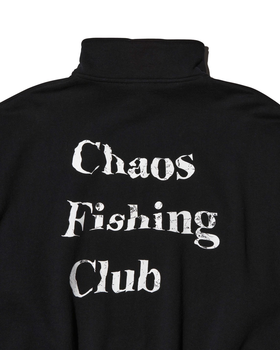 CHAOS FISHING CLUB/カオスフィッシングクラブ/LOGO HALF ZIP SWEAT SHIRT