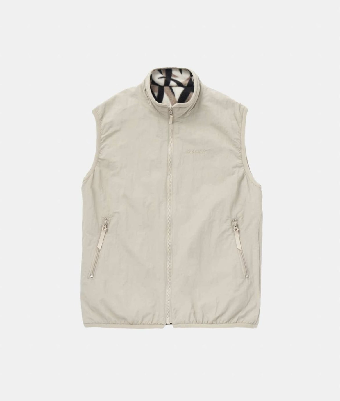 GRAMICCI/グラミチ/REVERSIBLE FLEECE VEST | リバーシブルフリースベスト TRIBAL SNOW M