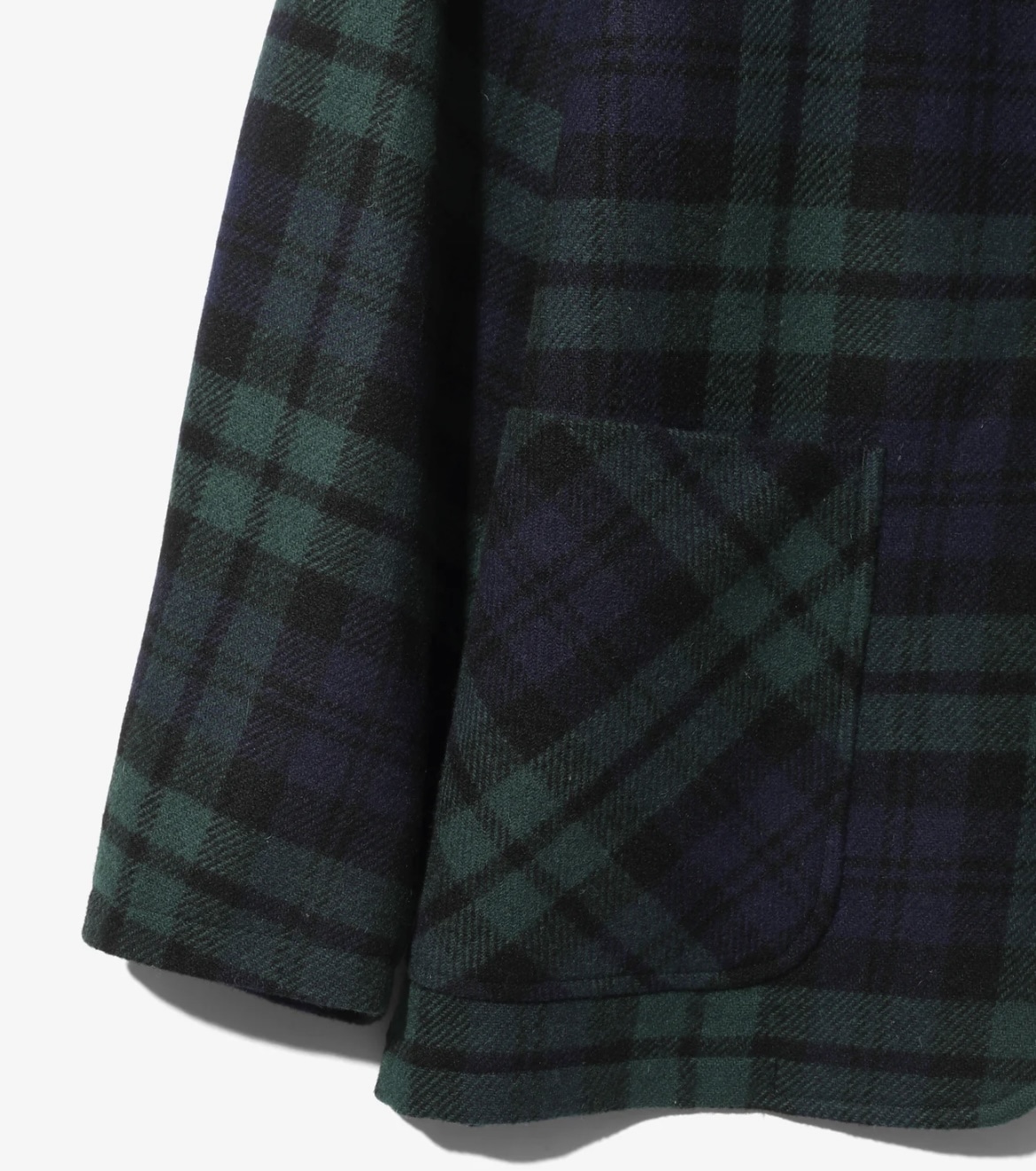 NEEDLES/ニードルズ/LOAFER JACKET - WOOL TARTAN PLAID GREEN S
